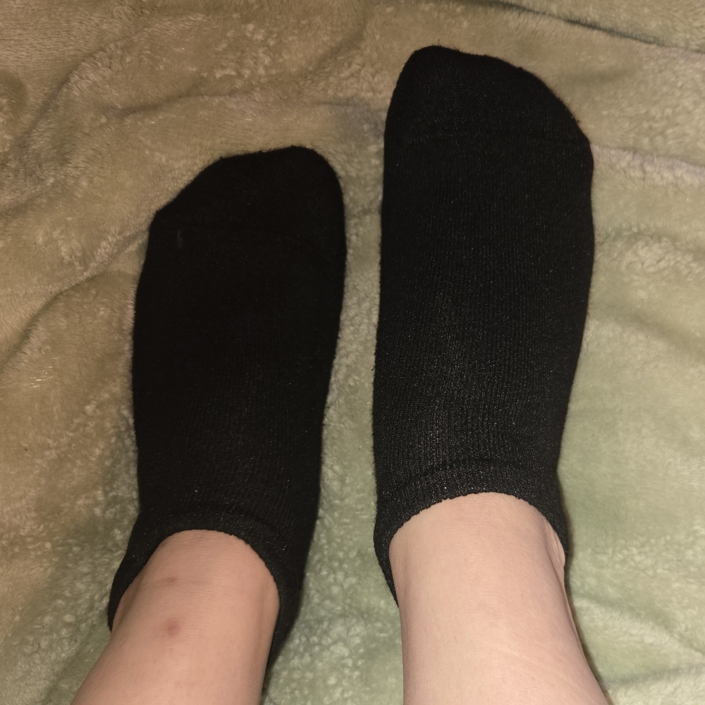 Black Ankle Gym/ Work Socks